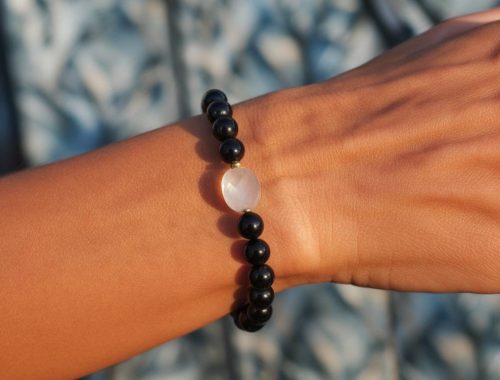 Bracelet onyx : vertus protectrices et ancrage énergétique