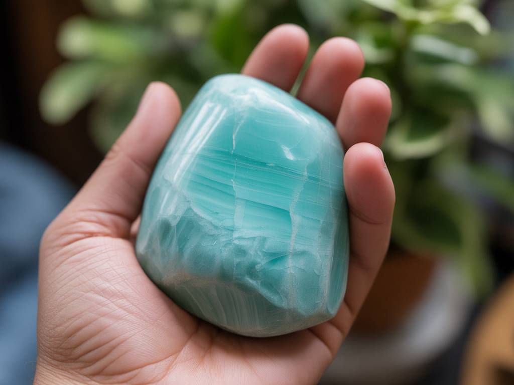 Vertus de l’amazonite pour apaiser les tensions émotionnelles