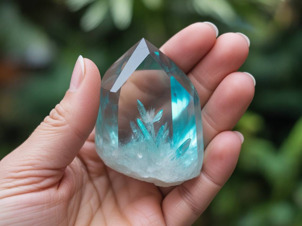 Pierre aqua aura quartz : propriétés énergétiques et utilisation